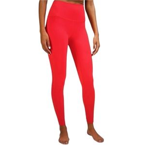 lululemon athletica Red Leggings